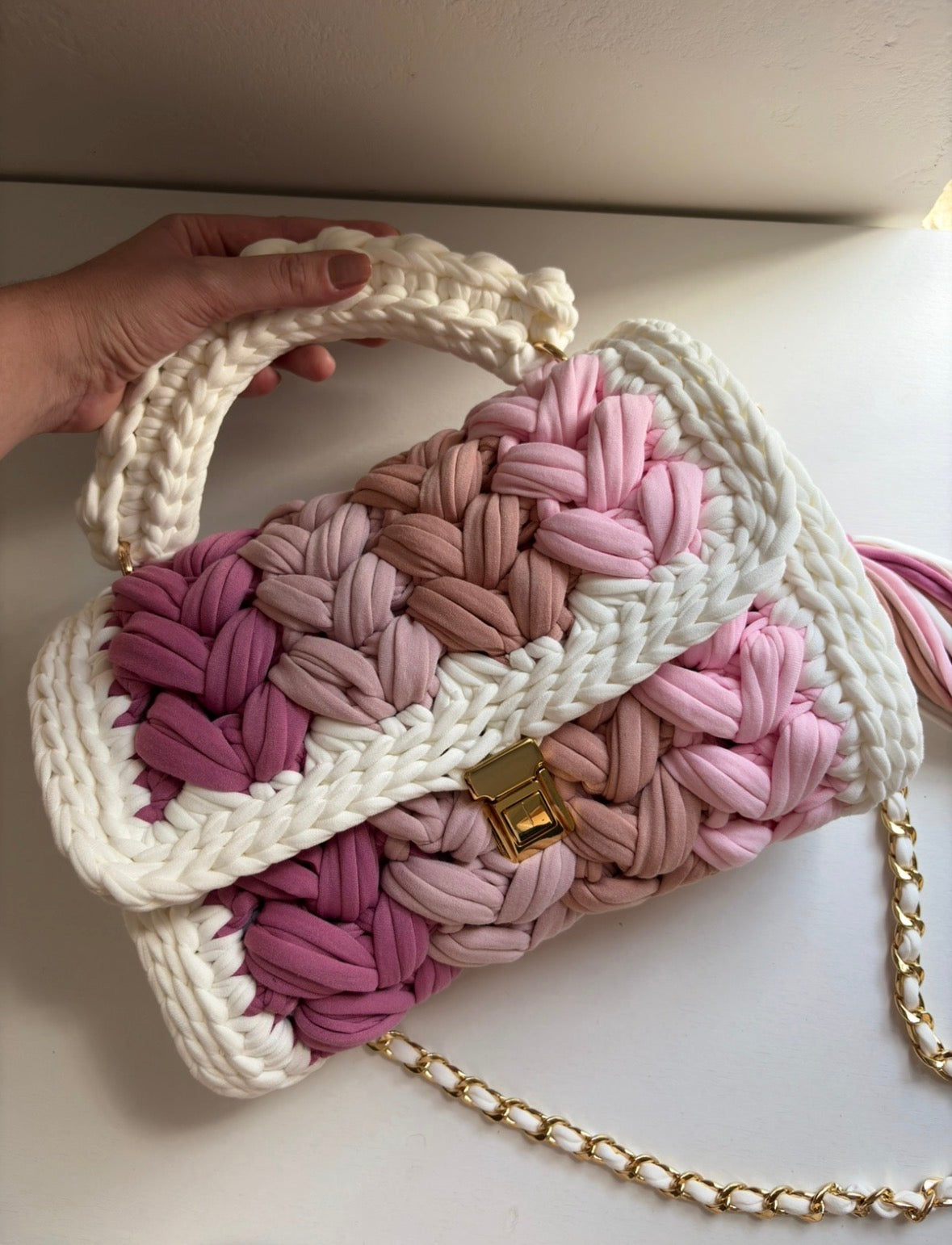 Handmade Crochet Handbag