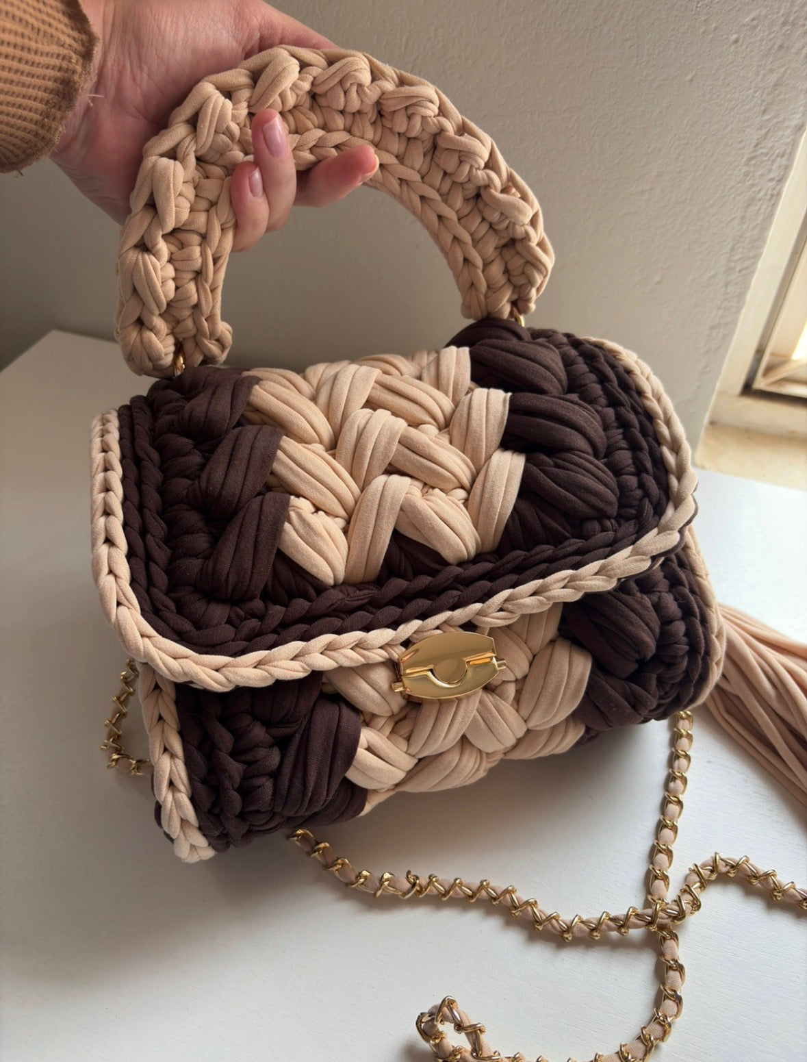 Handmade Crochet Handbag