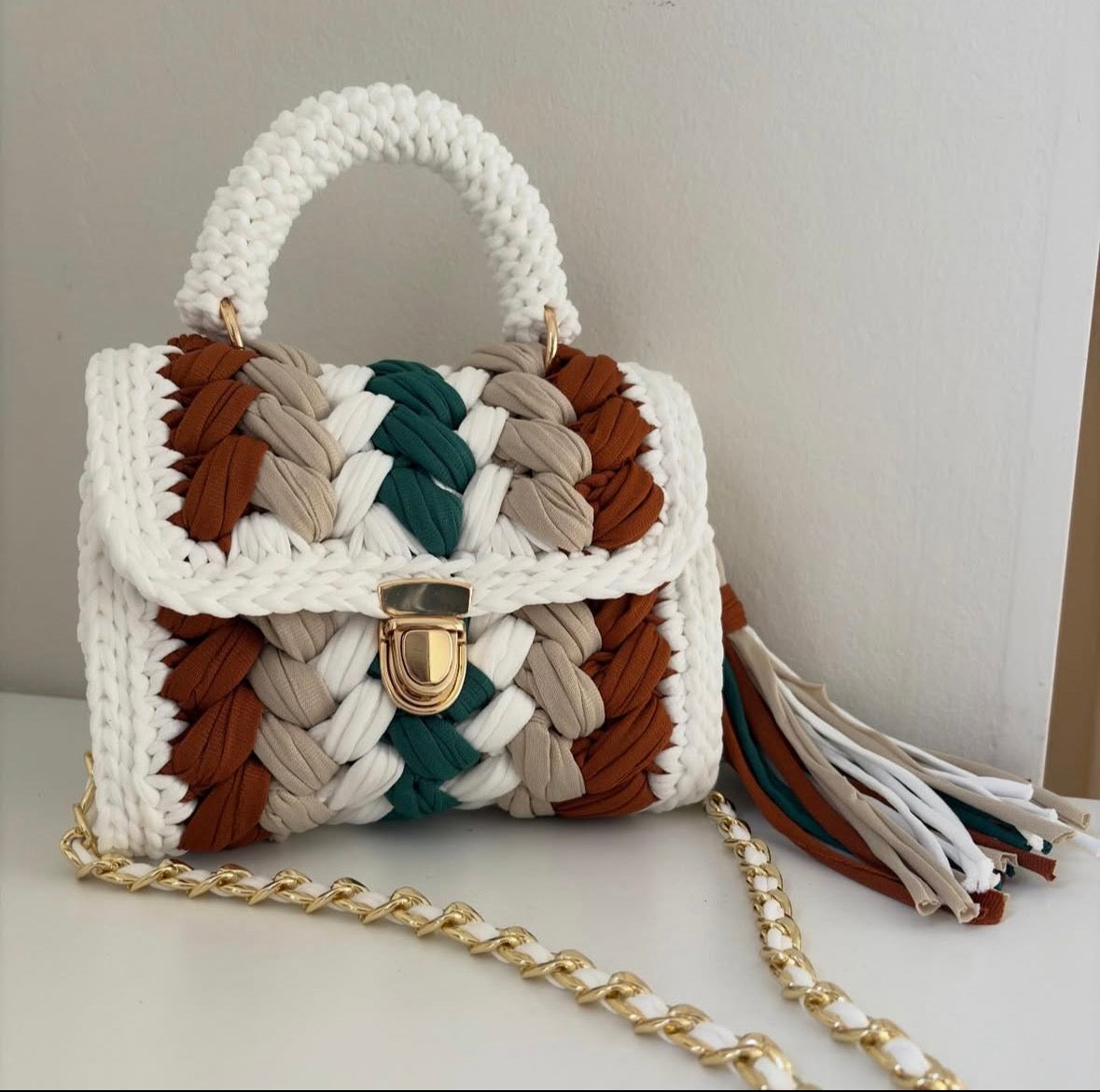 Handmade Crochet Handbag
