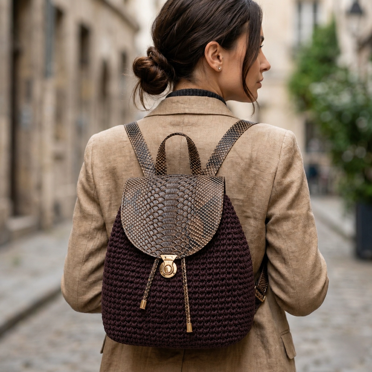 Crochet Backpack