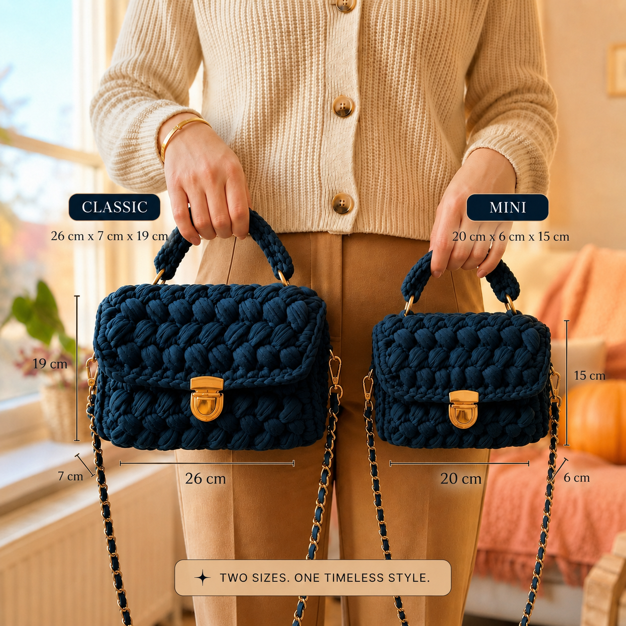 Bloom Crochet Handbag