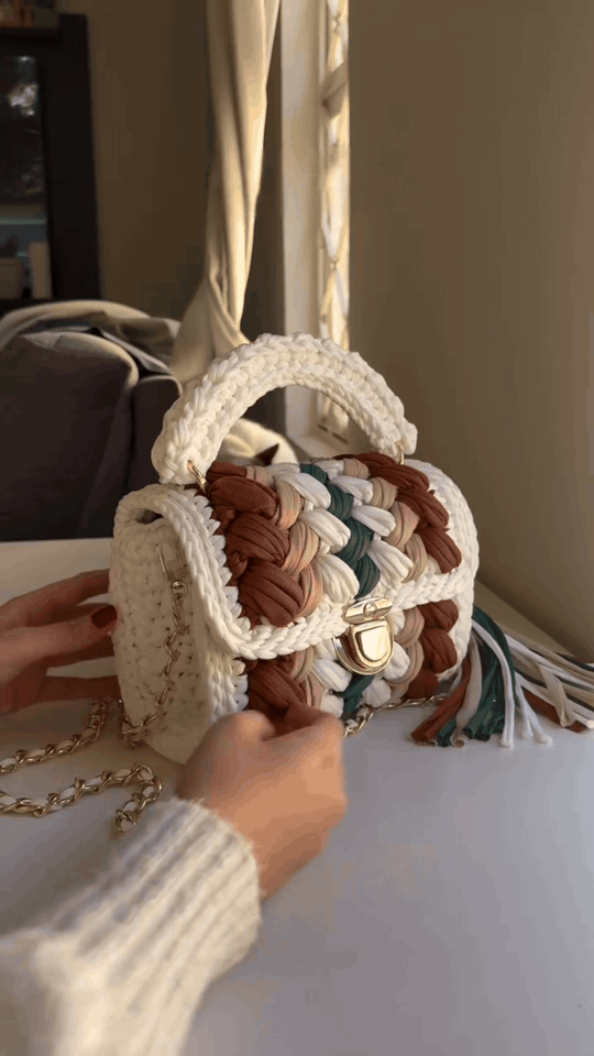 Handmade Crochet Handbag