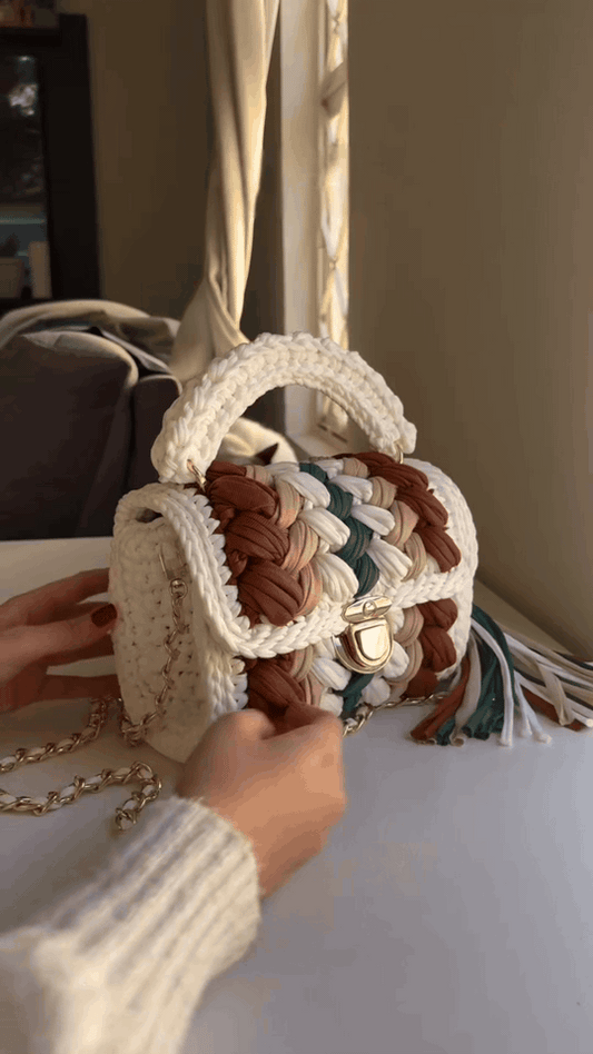 Handmade Crochet Handbag