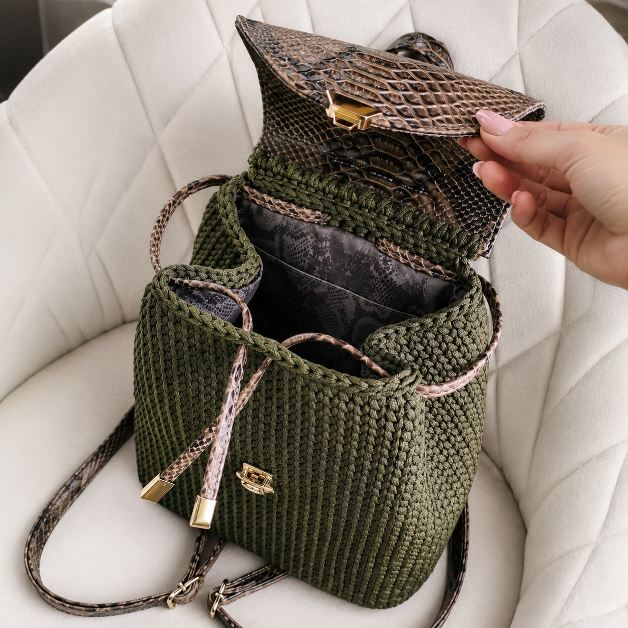 Crochet Backpack