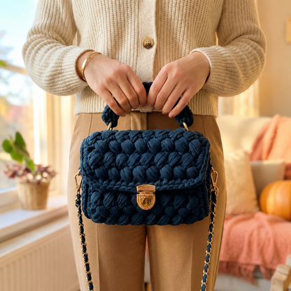 Bloom Crochet Handbag